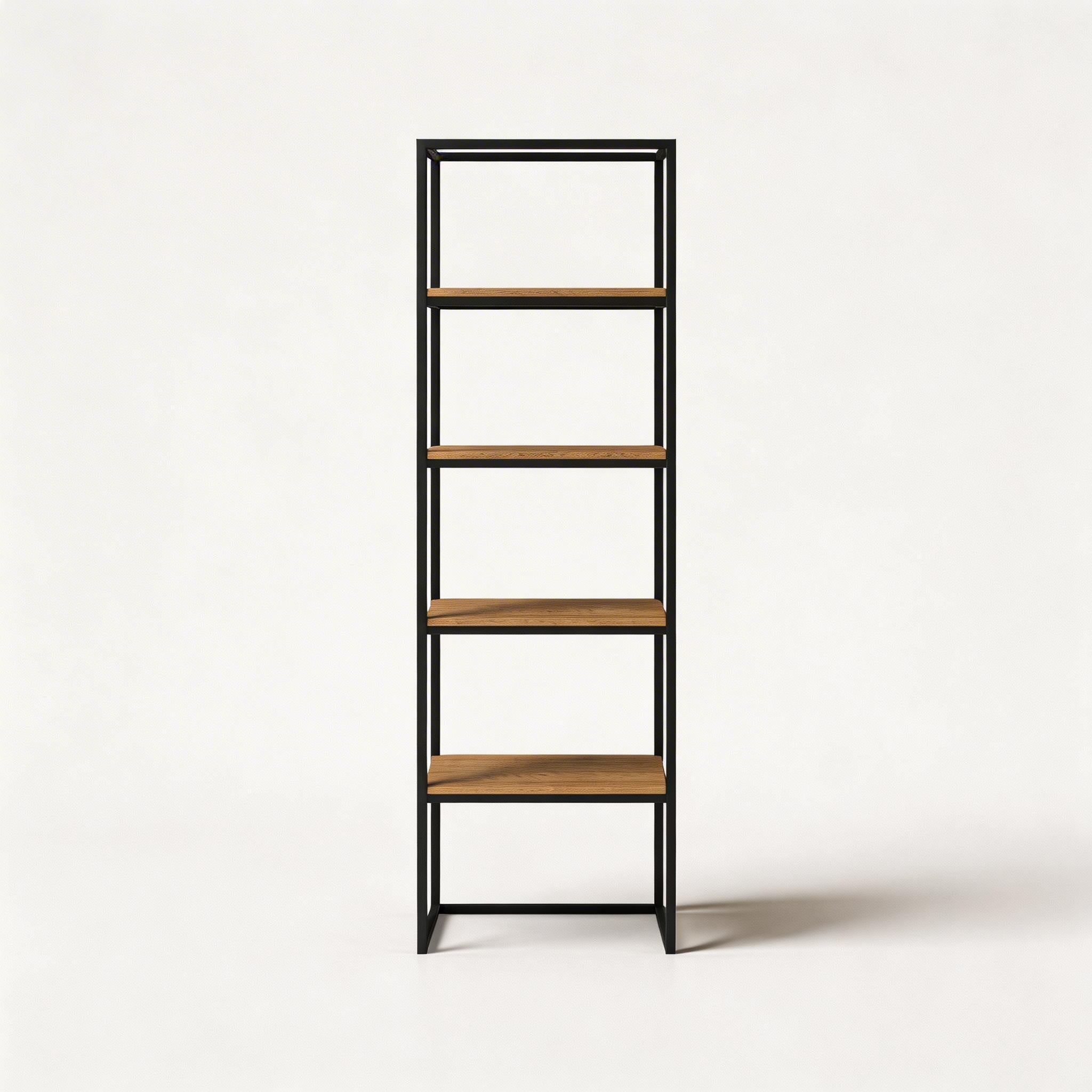 Estante AXEL | Madeira Maciça com Acabamento Acetinado