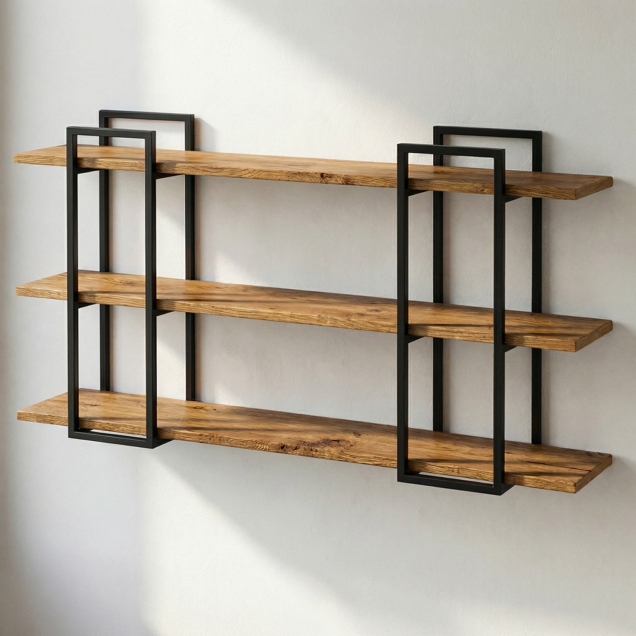 Prateleira VEIN SHELF | Tauari Maciço com Acabamento Acetinado