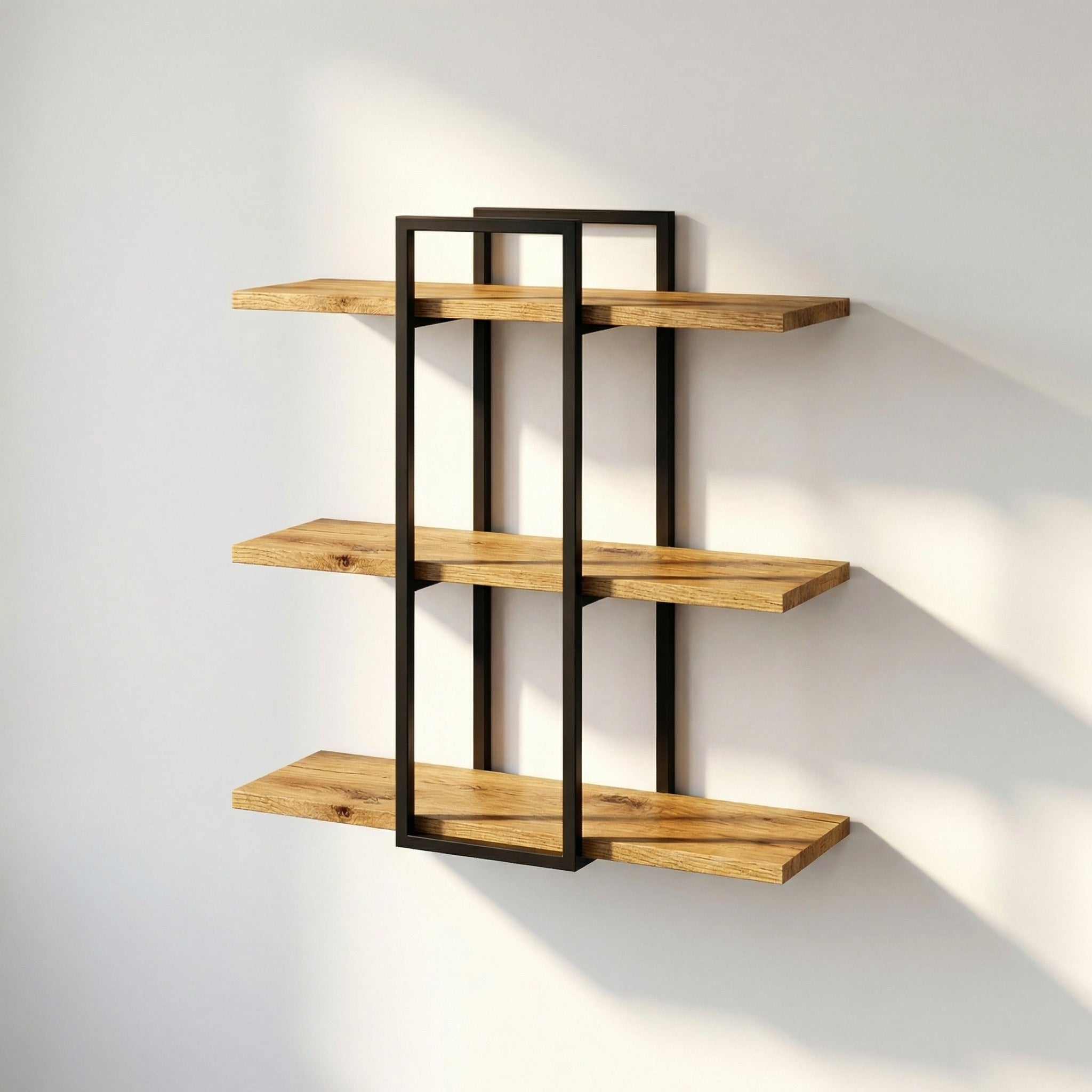 Prateleira STRATA SHELF | Tauari Maciço com Acabamento Acetinado