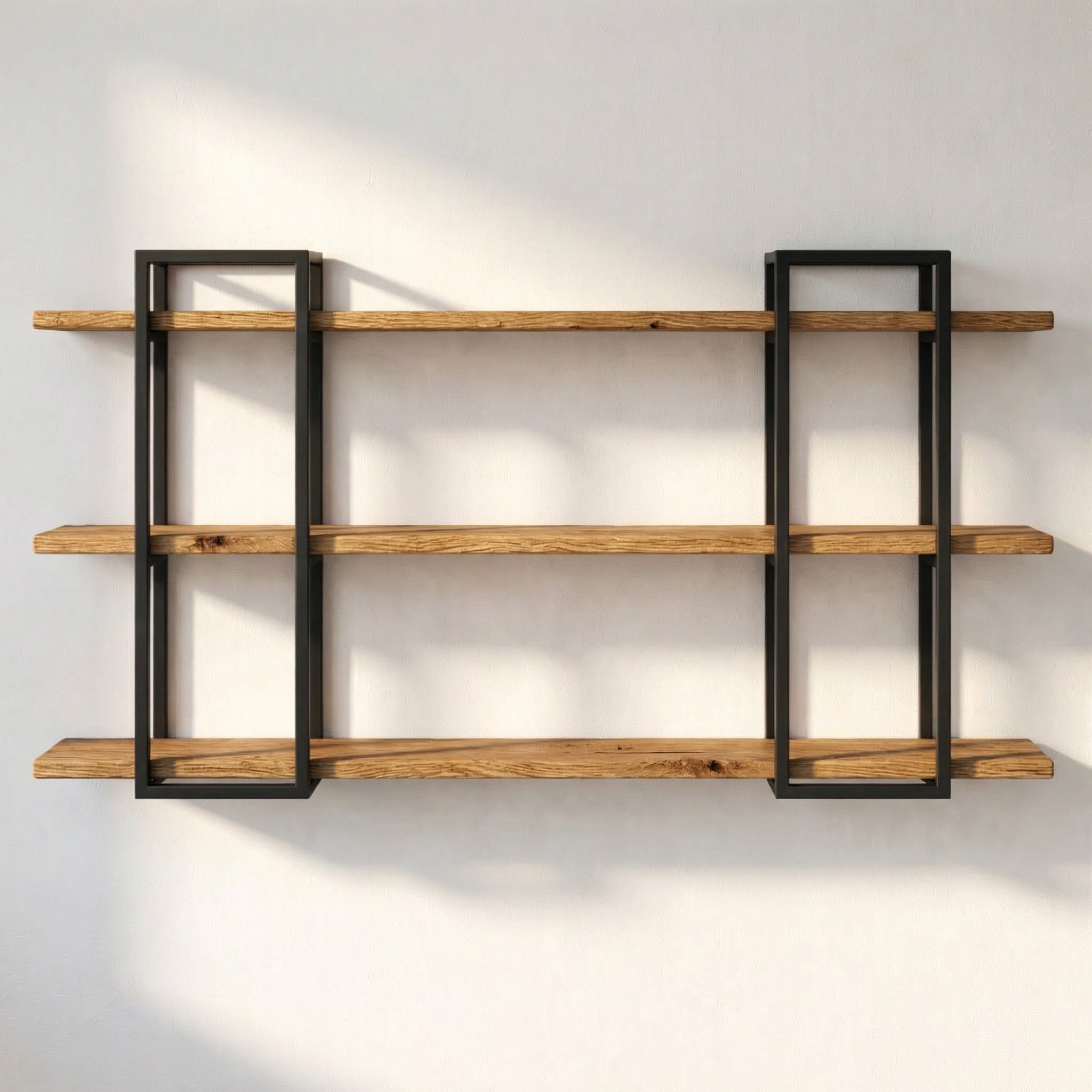 Prateleira VEIN SHELF | Tauari Maciço com Acabamento Acetinado